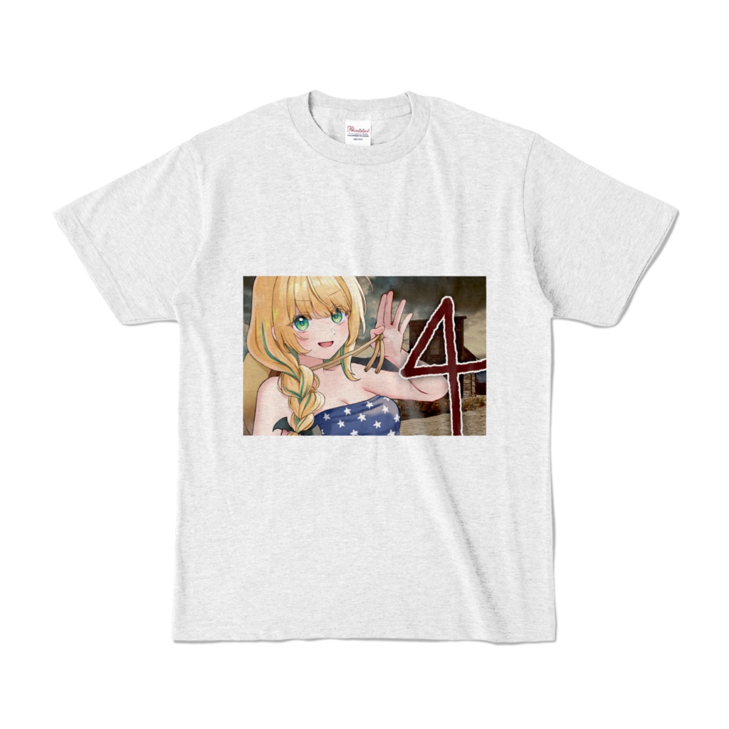 緑魔キャロライン　4周年記念　Tシャツ①