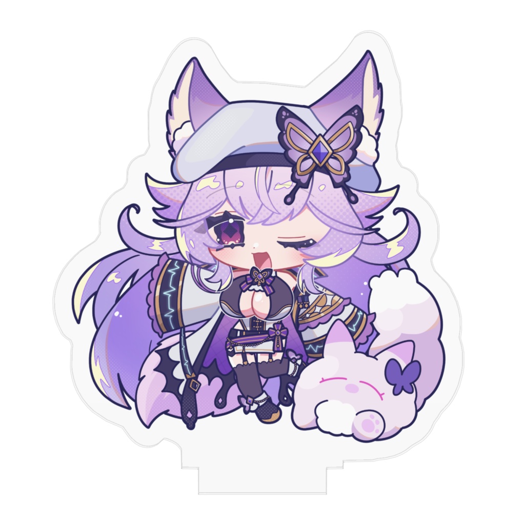 【レーヴェホルスト紫蘭1周年記念恒常グッズ】アクリルスタンド けもしらんver