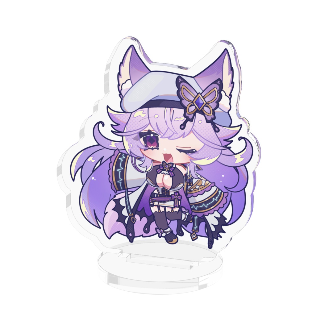 【レーヴェホルスト紫蘭1周年記念恒常グッズ】アクリルスタンド　SDキャラver