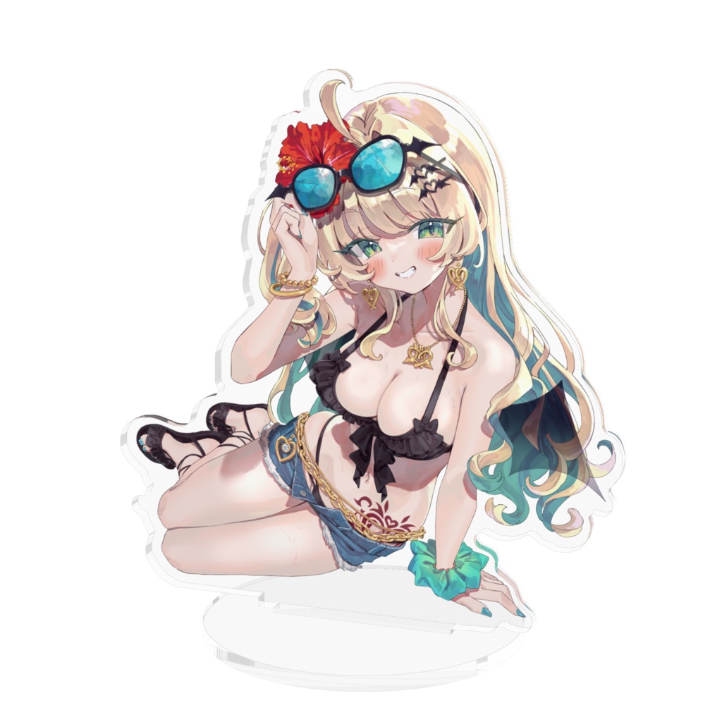 緑魔キャロライン　5周年記念恒常グッズ　アクリルスタンド