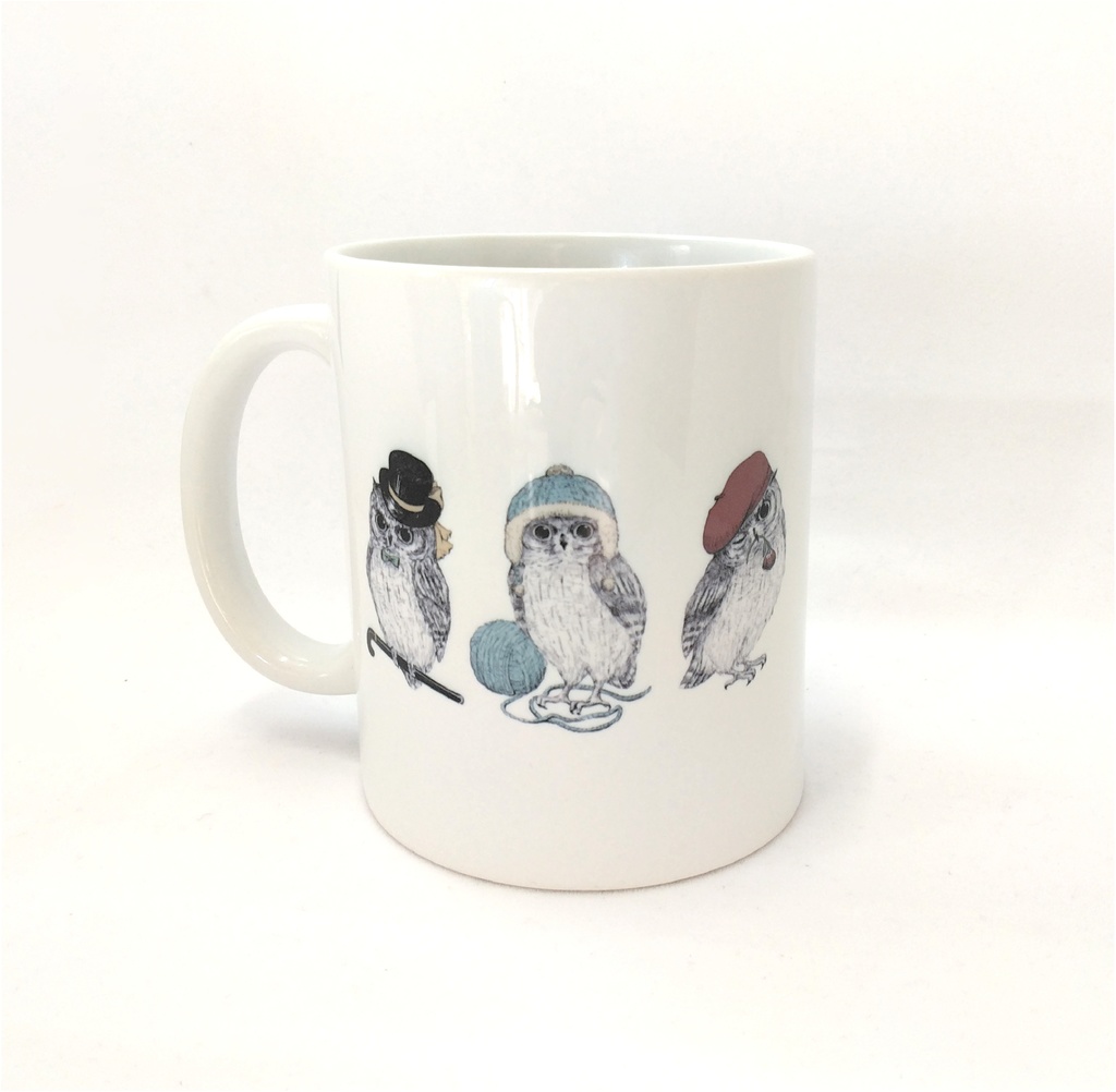 ふくろうのマグカップ【フクロウず】