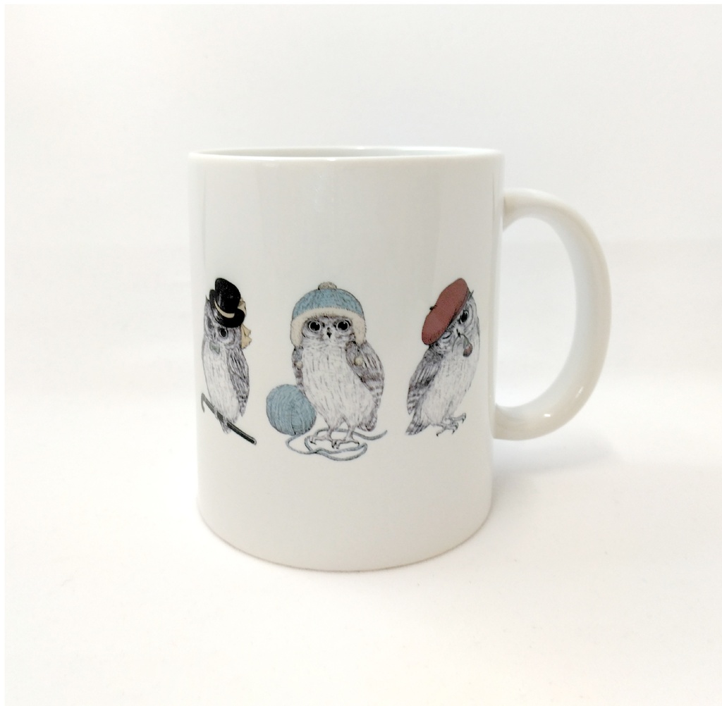 ふくろうのマグカップ【フクロウず】