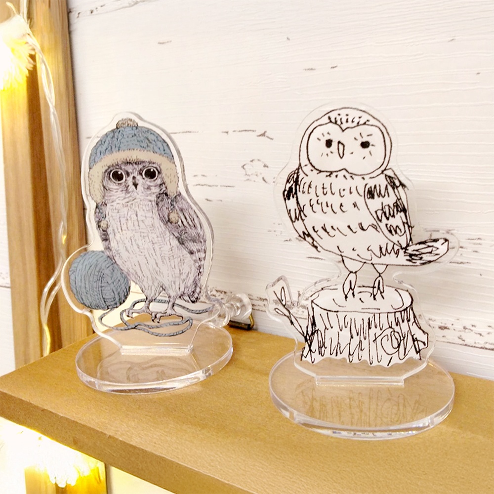 【追加】アクリルスタンド【ふくろう 4種】