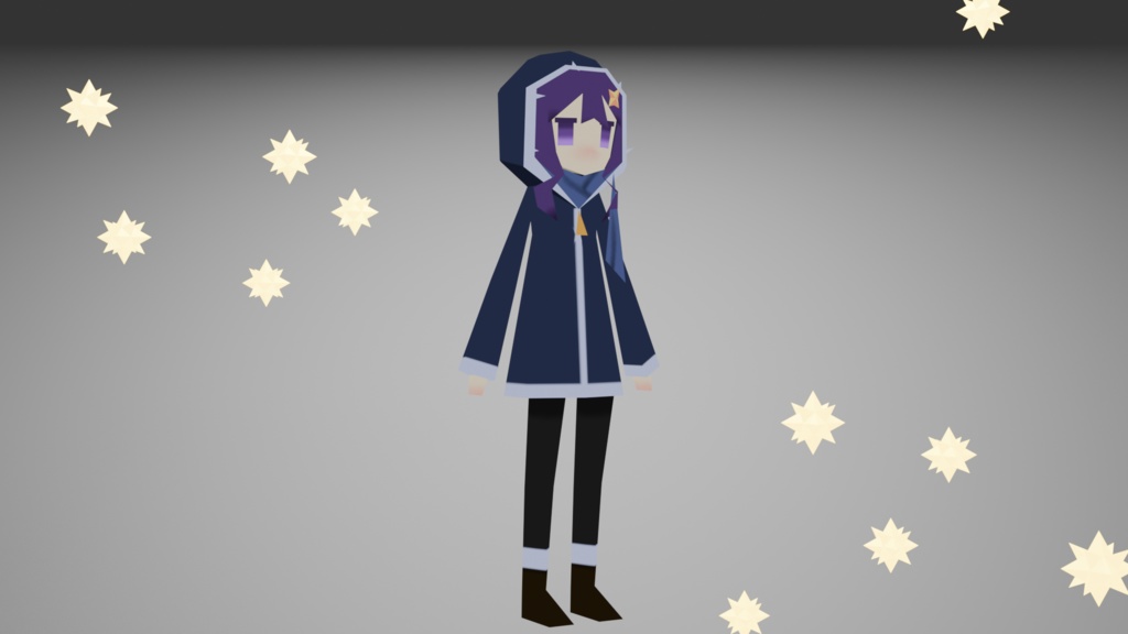 【オリジナル3Dモデル】冬