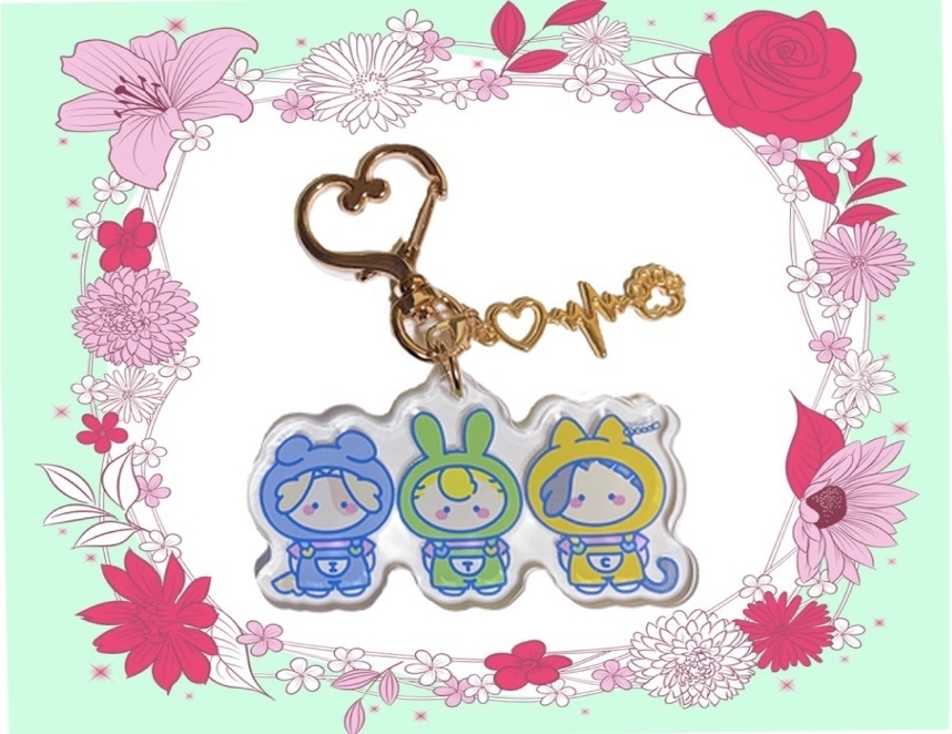 わんにゃんアクキー 