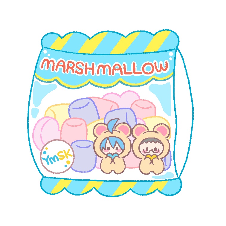 山坂マシュマロアクキー 