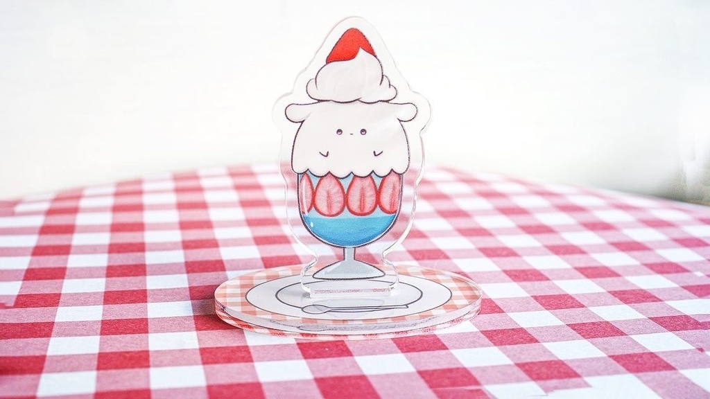 擬態妖精ミミカ 喫茶店 アクリルスタンド