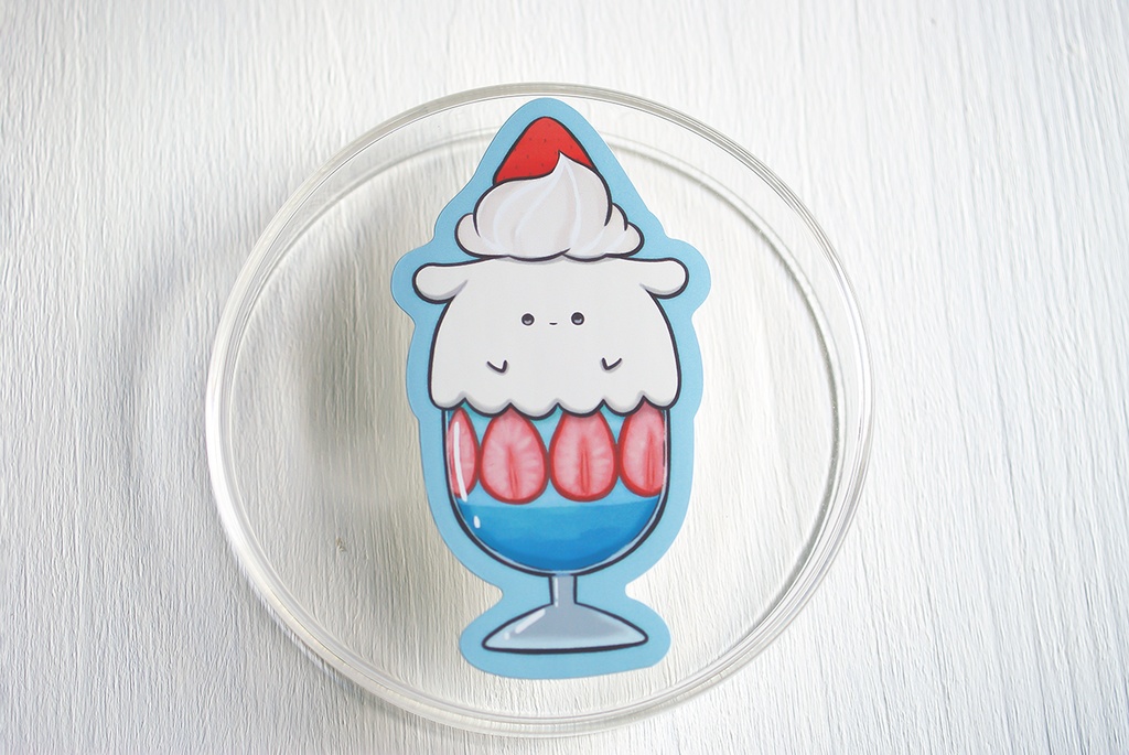 擬態妖精ミミカ 喫茶店シール