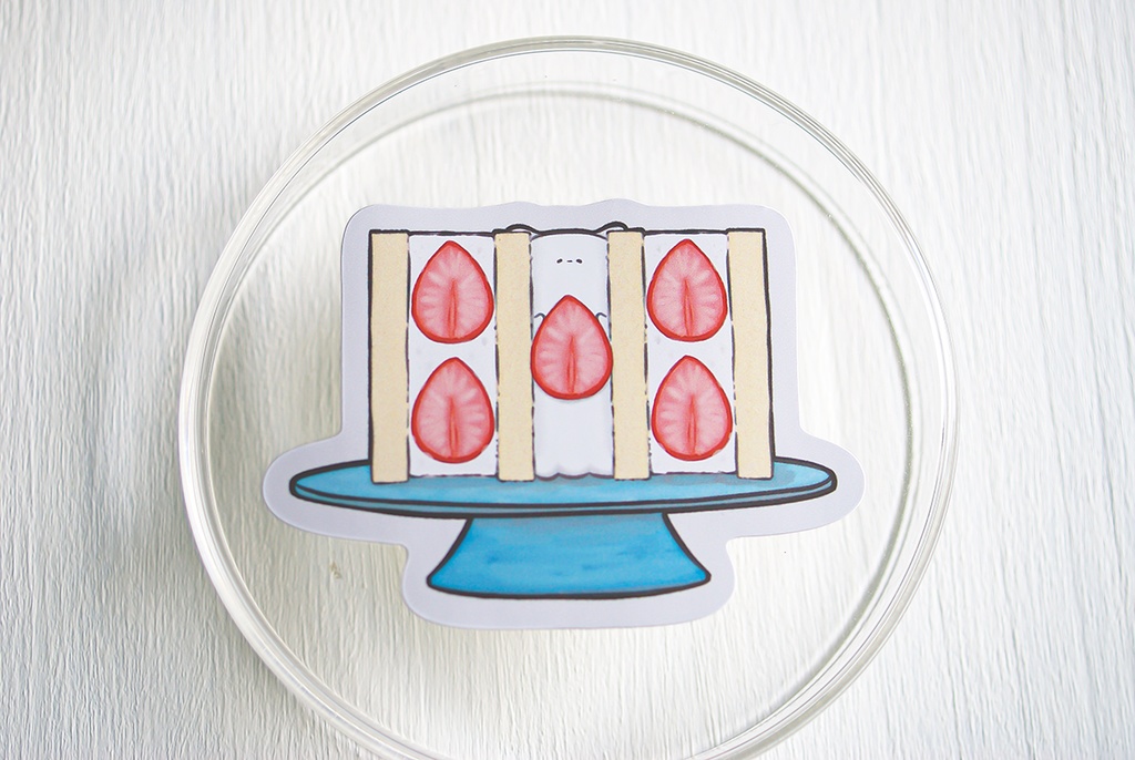 擬態妖精ミミカ 喫茶店シール