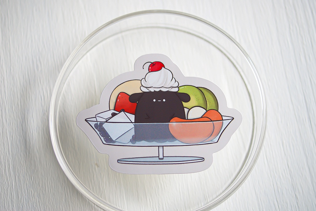 擬態妖精ミミカ 喫茶店シール