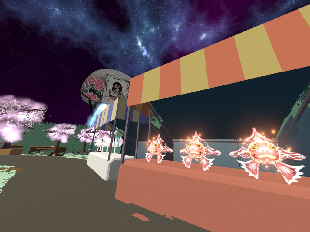 【cluster用アイテム】津軽の金魚ねぷた