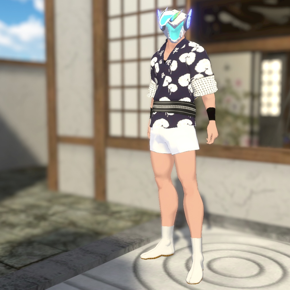 【無料】【VRoid衣装_カスタムアイテム】秋田県の竿燈祭りセット