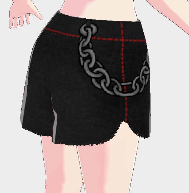 Emo / punk Short Shorts