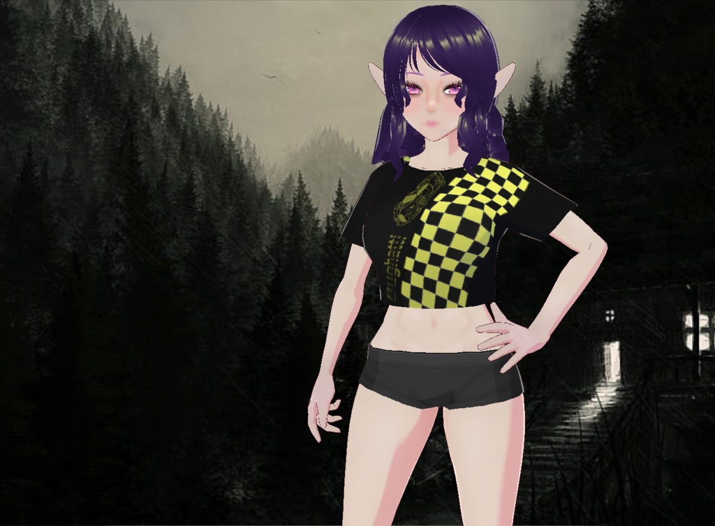 Bugatti Racing Crop top Car girl crop top