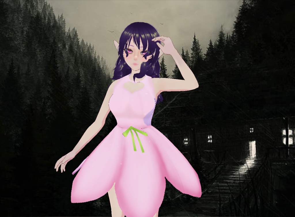 Fantasy Pixie Faerie Dress Butterfly Wing
