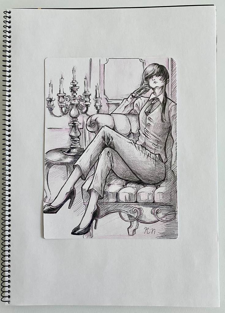 【手描き原画/Original hand-drawn】