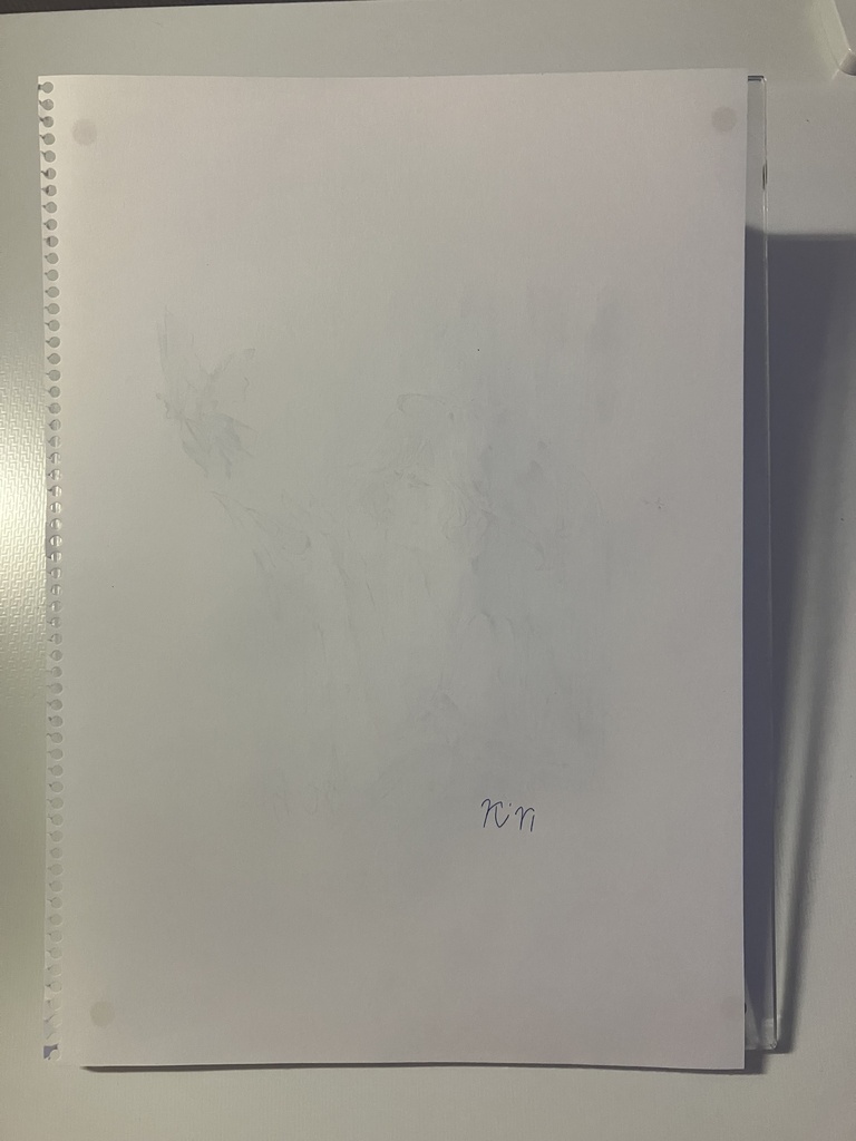 【手描き原画】Farewell【Original hand-drawn】