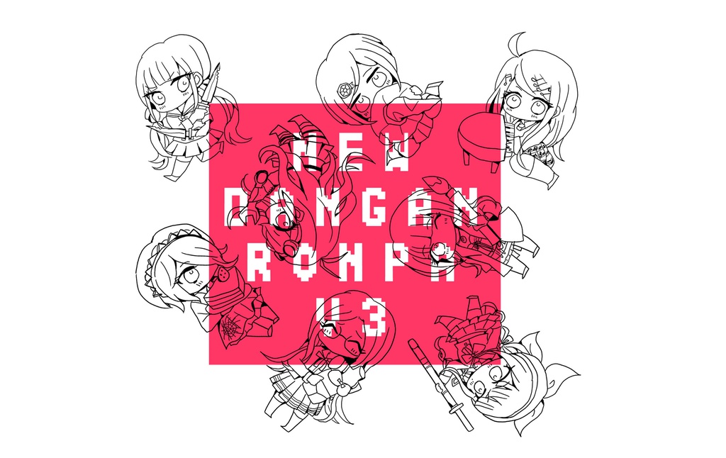 キャンバスフラットポーチV3女子ver