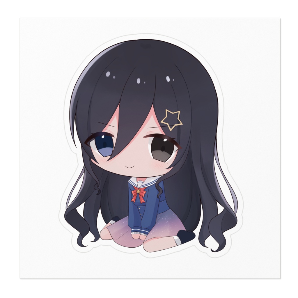 七宮奏羽 ステッカー どやver