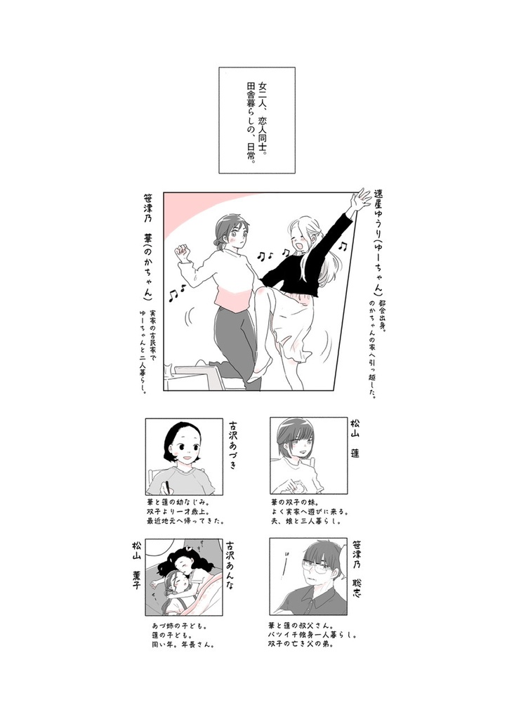 女二人で暮らすお話06