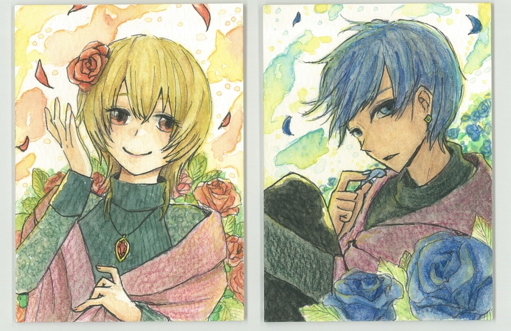 【ノンフレーム】COLORs2015ATC【イラスト】