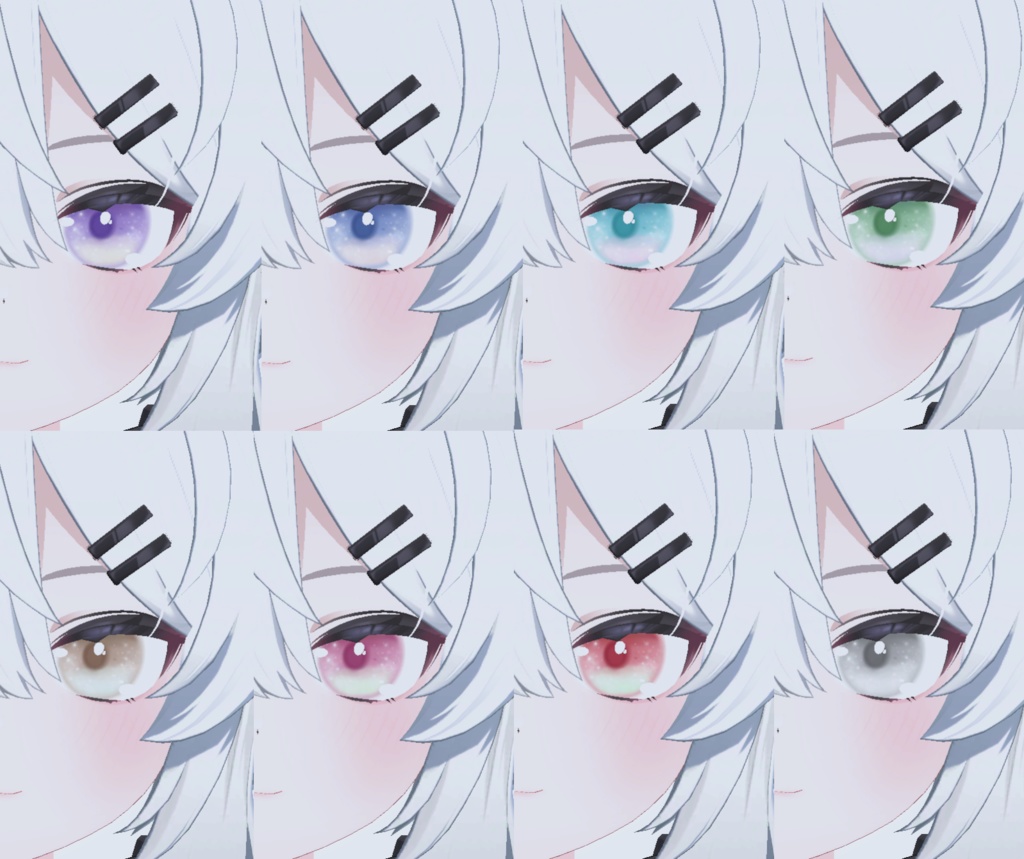 【3 Avatar】Pastel Sky Eye Textures 2