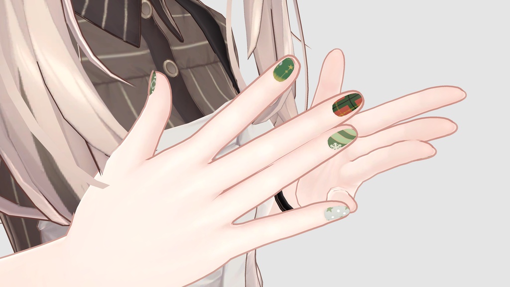 【マヌカ - Manuka 】Christmas Nails Texture