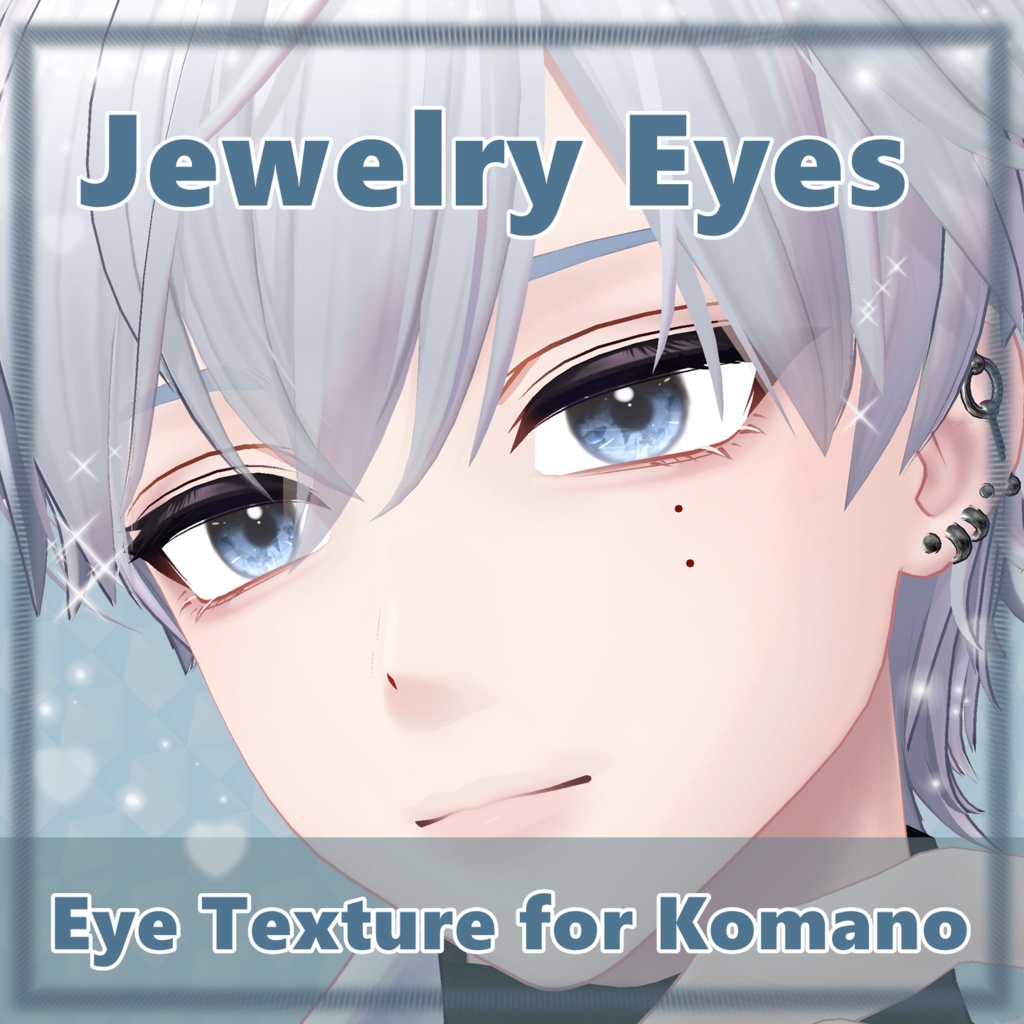 【狛乃 - Komano】Jewelry Eye Textures