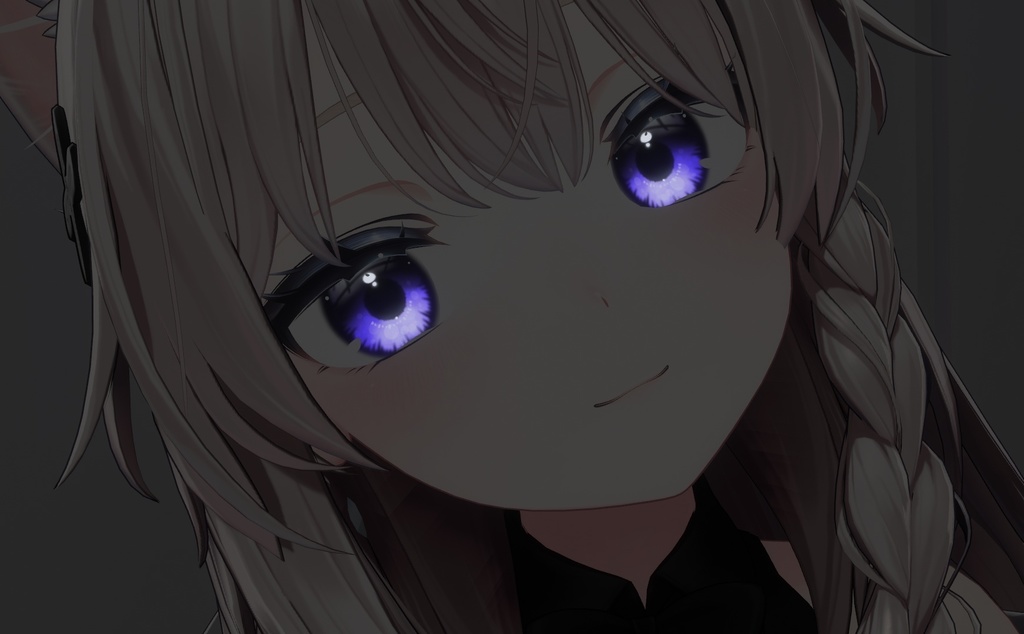 【5アバター対応】 Light Crystal Eye Textures