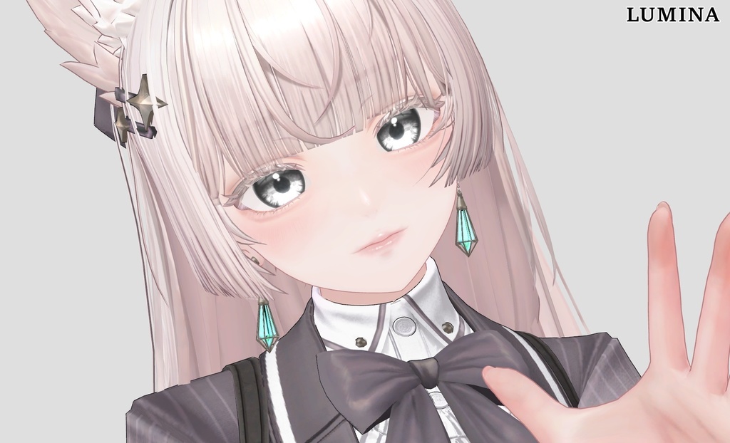 【5アバター対応】 Light Crystal Eye Textures