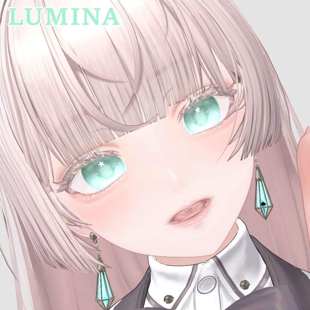 【7アバター対応】 Pastel Little Star Eyes