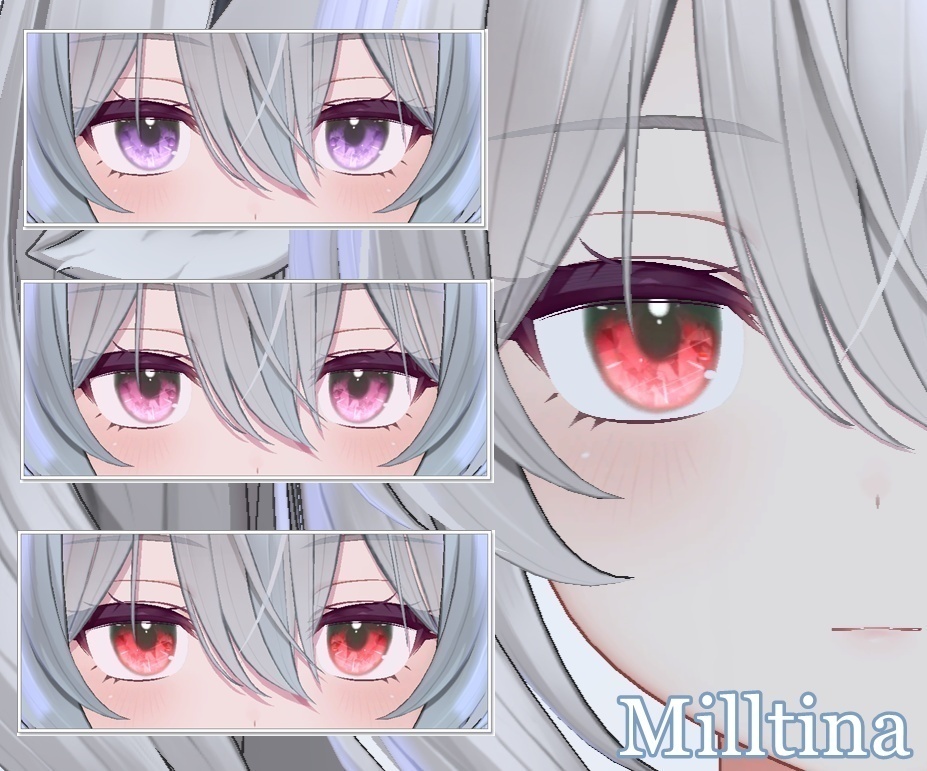 ✨【期間限定SALE】✨ Jewelry Eye Textures 【20アバター対応】