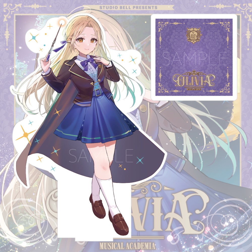 【直筆サイン入り】ミニアルバム「MUSICAL ACADEMIA SERIES "OLIVIA"」グッズ付きセット【事前予約】