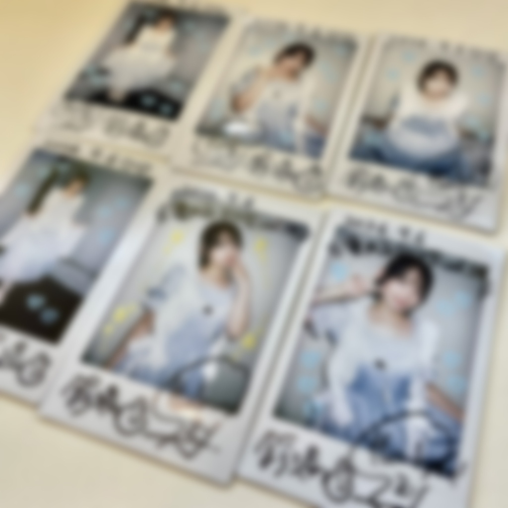 2026年9月出演「電脳DIVE Vol.14」イベント販売 ランダムチェキ