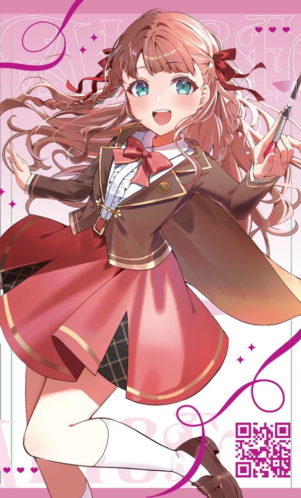 箔押しクリアカード「MUSICAL ACADEMIA SERIES "ALICE"」
