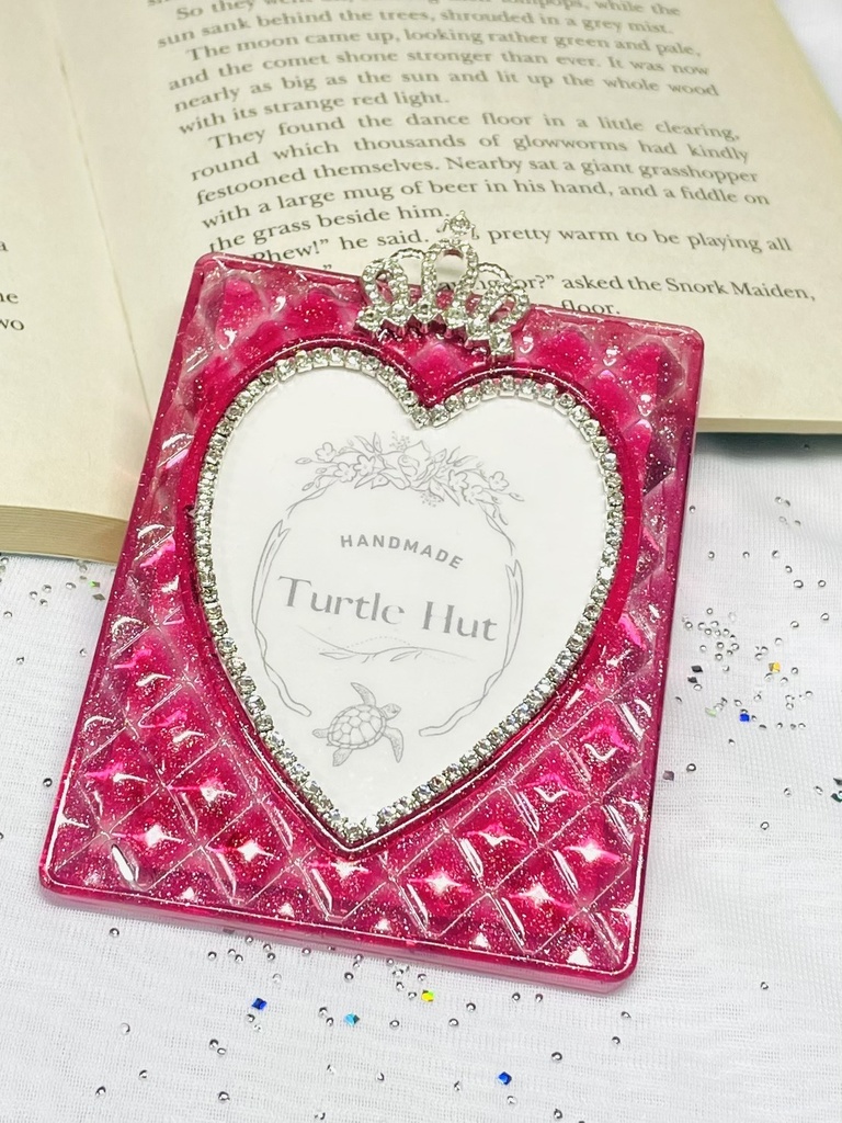 キラキラキラメルティング硬質ケース　トレカデコ　推しカラー　NO.3