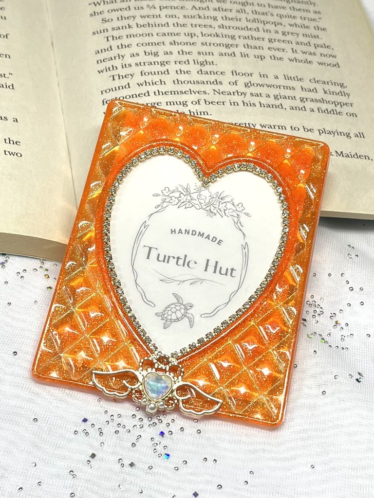 キラキラキラメルティング硬質ケース　トレカデコ　推しカラー　NO.12