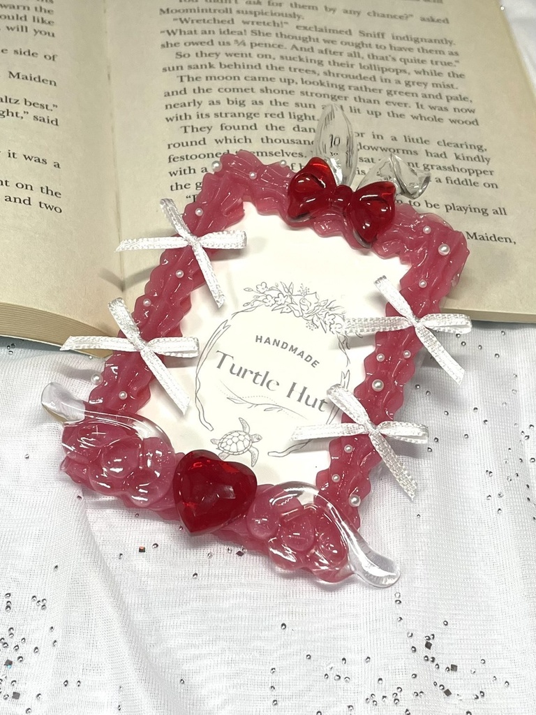 うさみみリボンホイップデコトレカケース　推しカラーNO.1