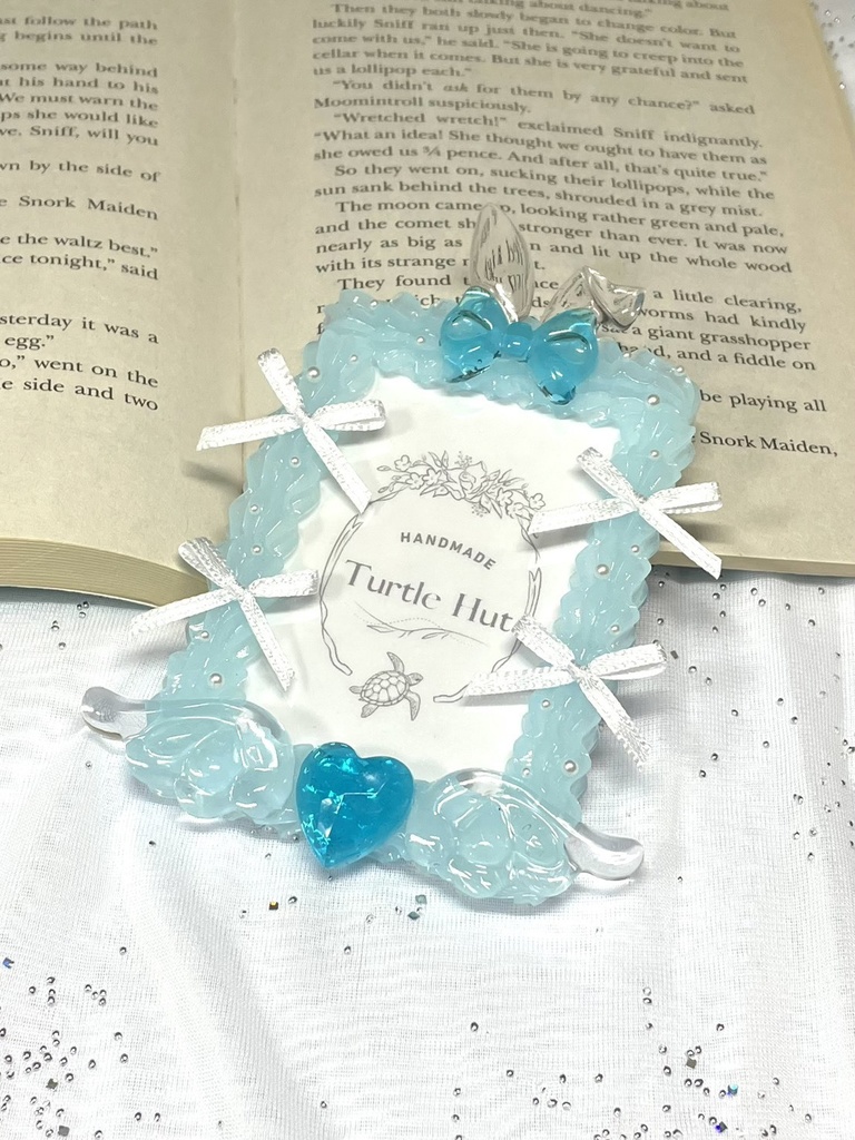 うさみみリボンホイップデコトレカケース　推しカラーNO.2