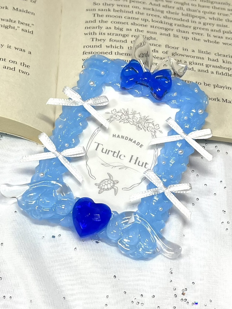 うさみみリボンホイップデコトレカケース　推しカラーNO.4