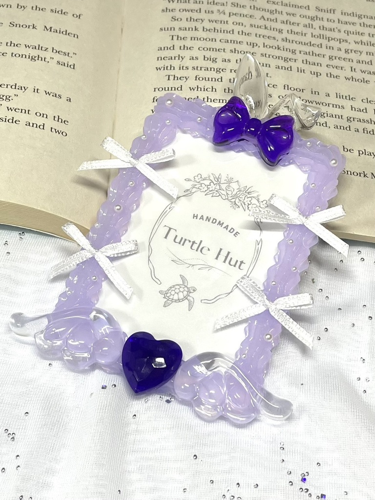 うさみみリボンホイップデコトレカケース　推しカラーNO.7