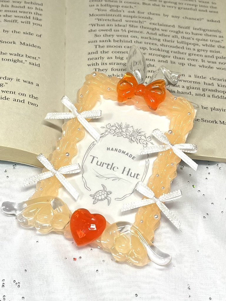 うさみみリボンホイップデコトレカケース　推しカラーNO.12