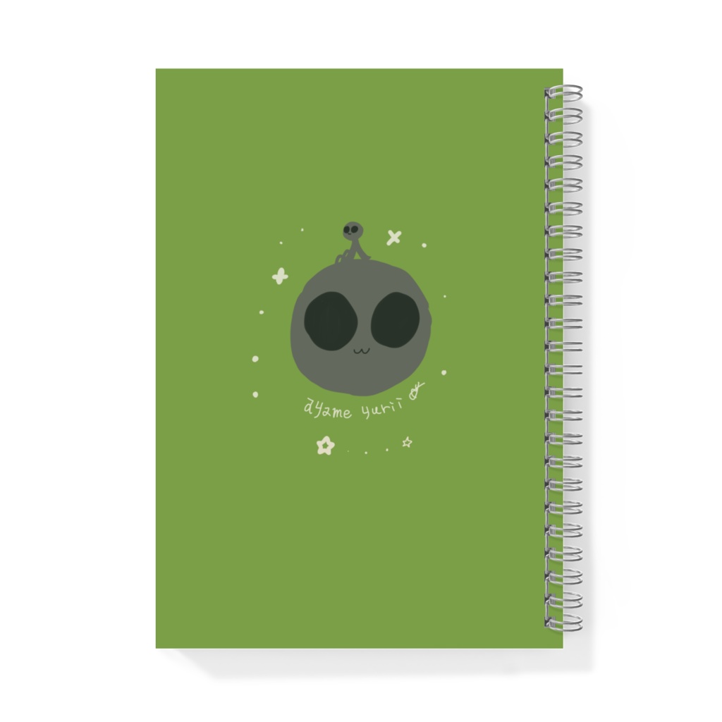 侵略する気のない宇宙人グレイA5リングノート