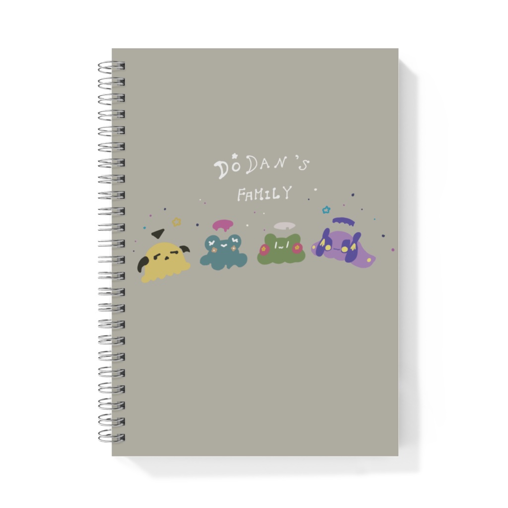 どーだん家族シックカラーA５リングノート