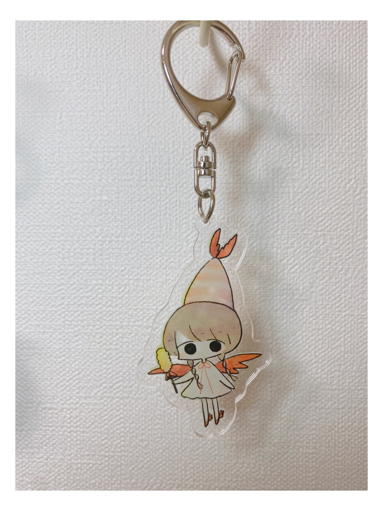 アクリルキーホルダー / えびの天使【A】