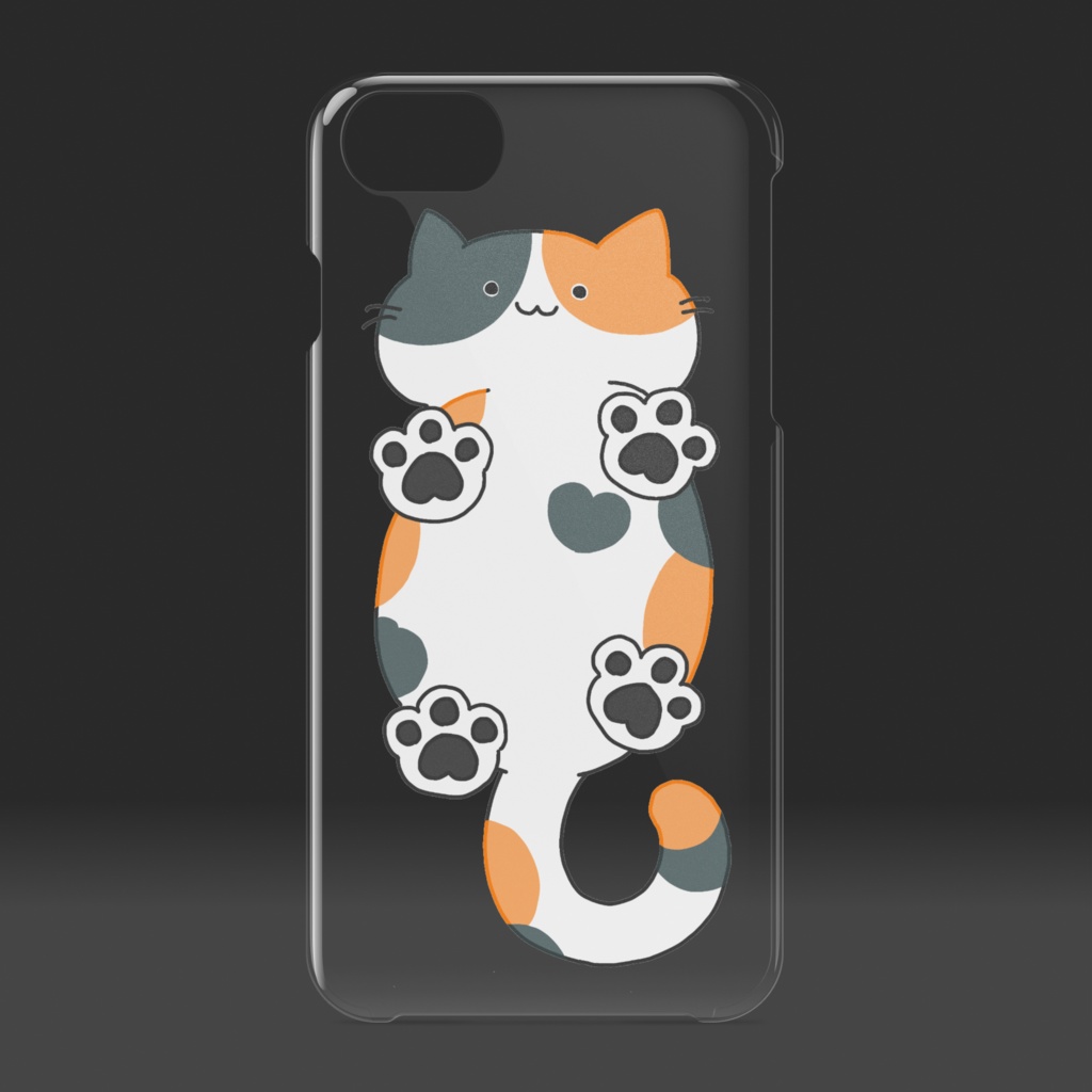 【iPhoneケース】バター猫のパラドクス