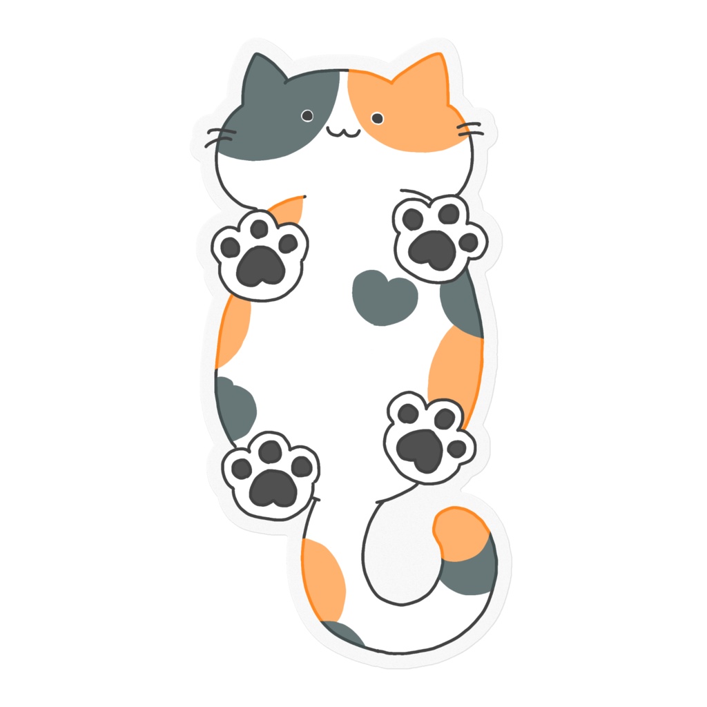 【ステッカー】バター猫のパラドクス