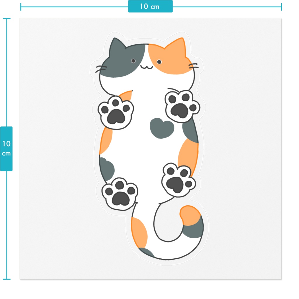 【ステッカー】バター猫のパラドクス
