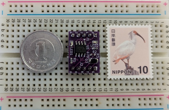 Tibicon （Arduino環境で開発できる小さな基板）