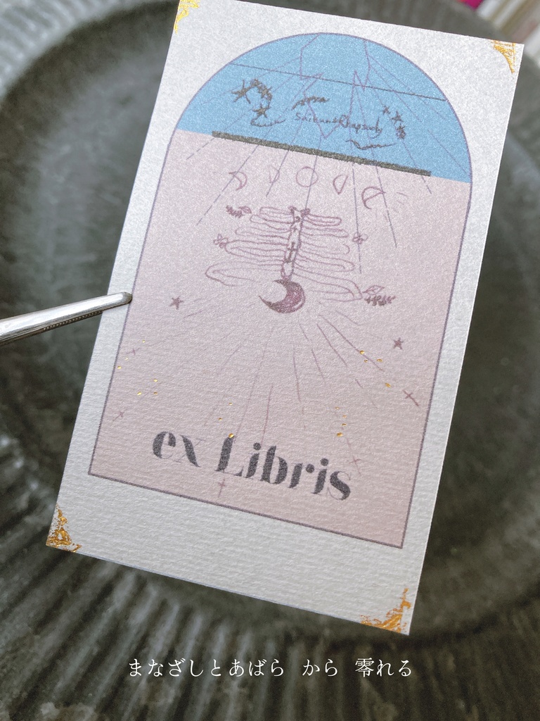 ひそりときらめく蔵書票-まなざしとあばらから零れる